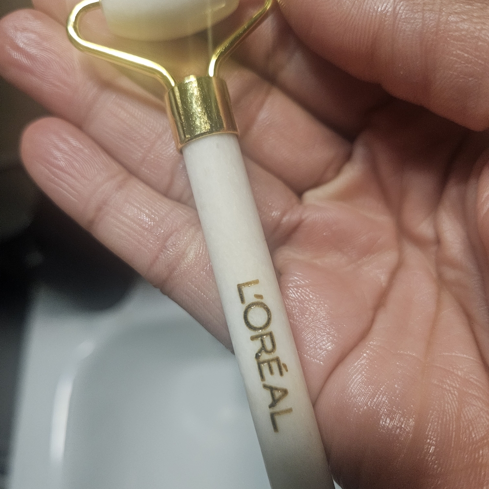 White Facial Roller